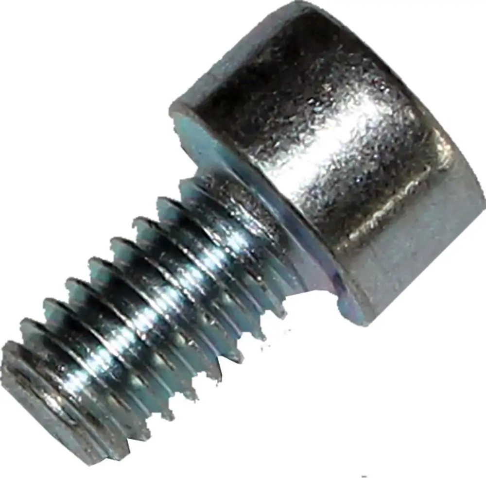 Zylinderschraube mit glattem Kopf und Gewinde, gefertigt aus Edelstahl. Produkt von Wolf, geeignet für verschiedene Anwendungen in der Technik und im Maschinenbau.